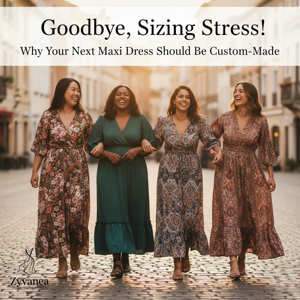 Goodbye, Sizing Stress! Why Your Next Maxi Dress Should Be Custom-Made