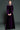 A-Line Dark Purple Velvet Formal Dress with Long Sleeves