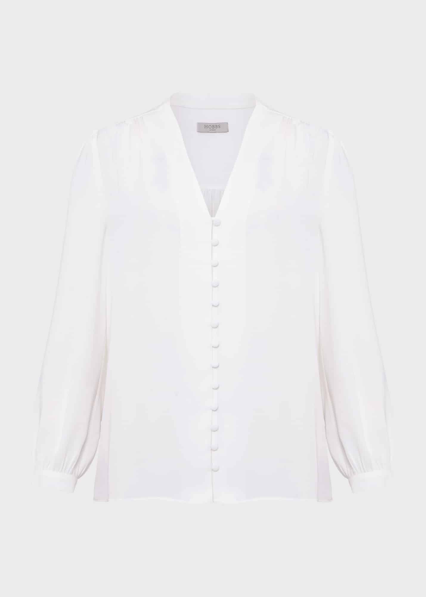 WHITE WOMEN BLOUSE