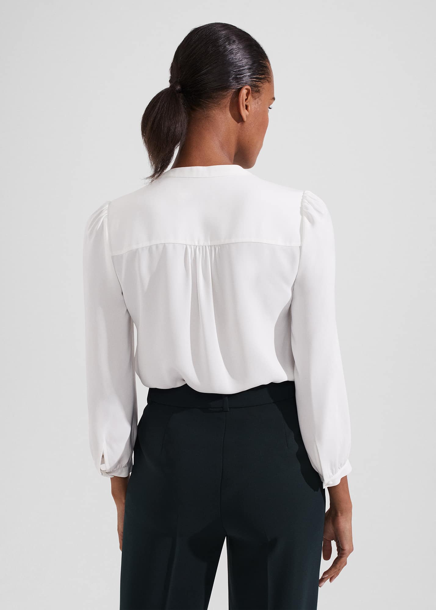 WHITE WOMEN BLOUSE