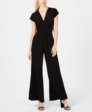 Plunge Twist-Front  Women Jumpsuits