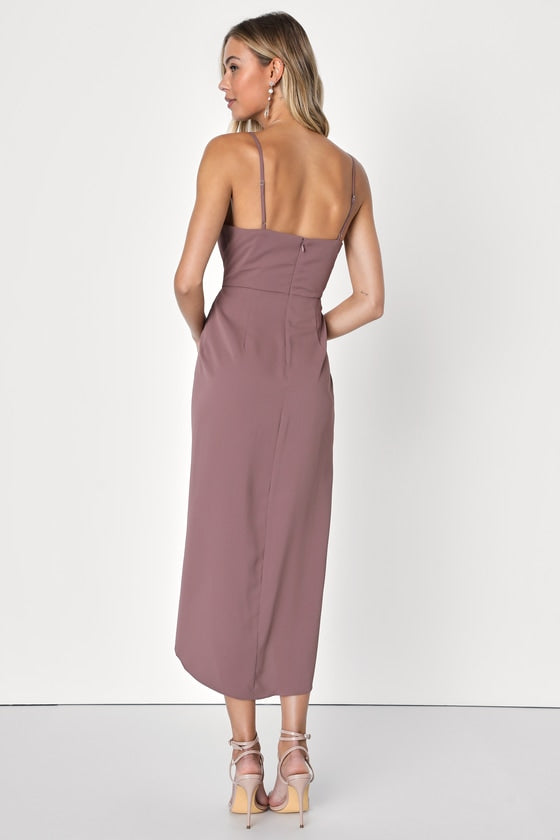 Reinette Black Women's Midi Dress