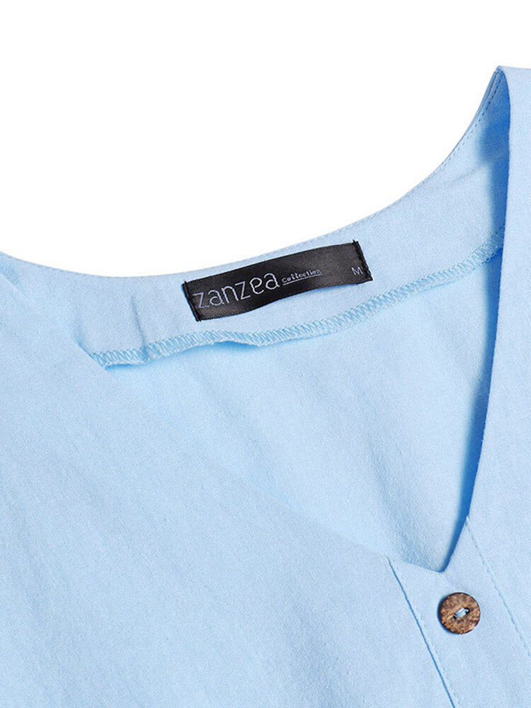 Short Sleeve Midi Dress with Belt and Pockets for Women