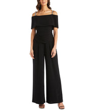 Cold-Shoulder Embellished-Strap  Women Jumpsuits