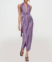 Flawless Satin Maxi Dress for All Occasions for Women
