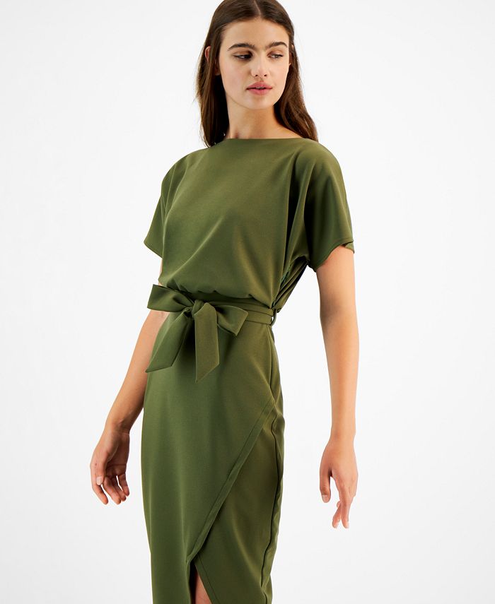 Wrap Blouson Women Dress