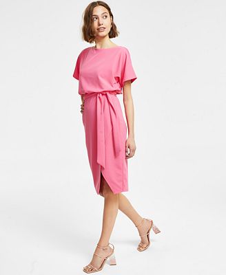 Wrap Blouson Women Dress