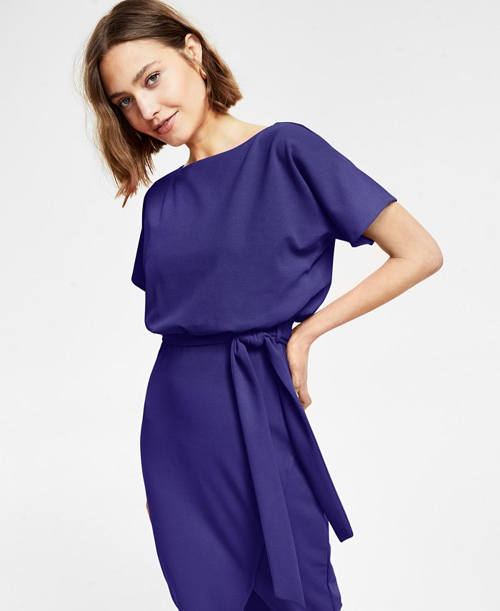 Wrap Blouson Women Dress