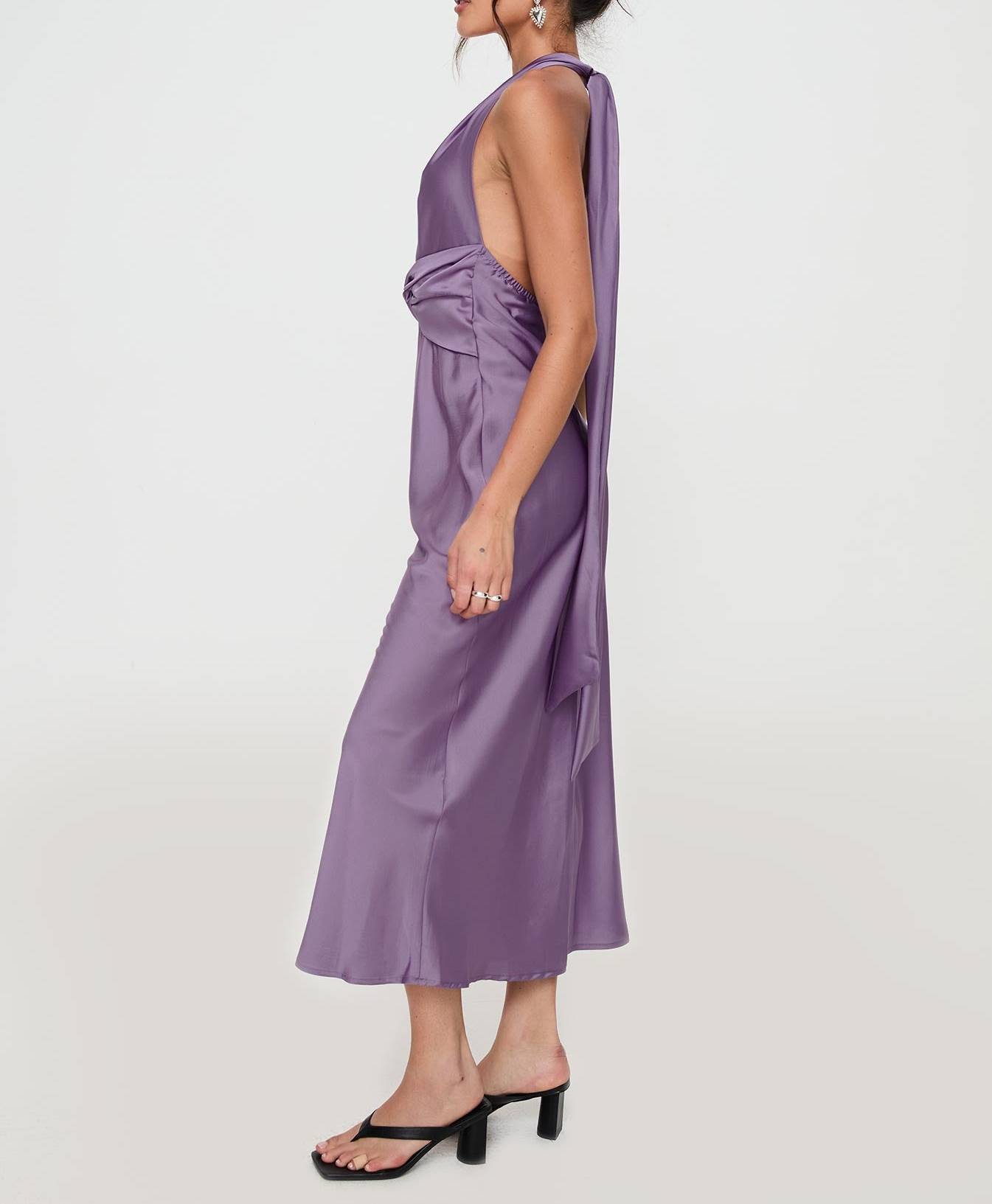 Flawless Satin Maxi Dress for All Occasions for Women
