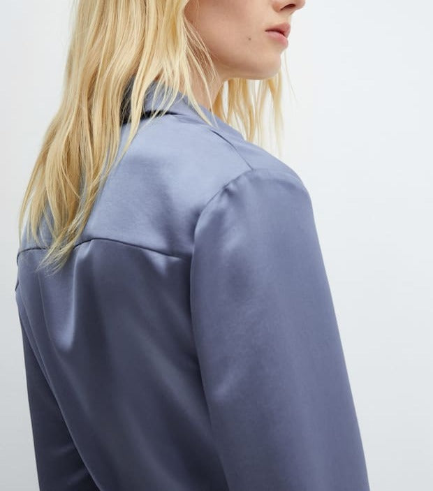 Beautiful Satin shirt dress for Women