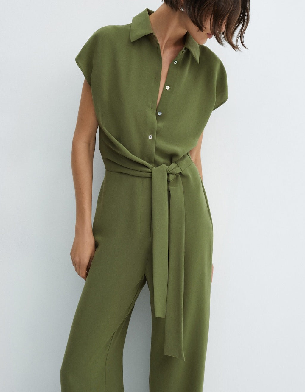 Bow long jumpsuit For Women