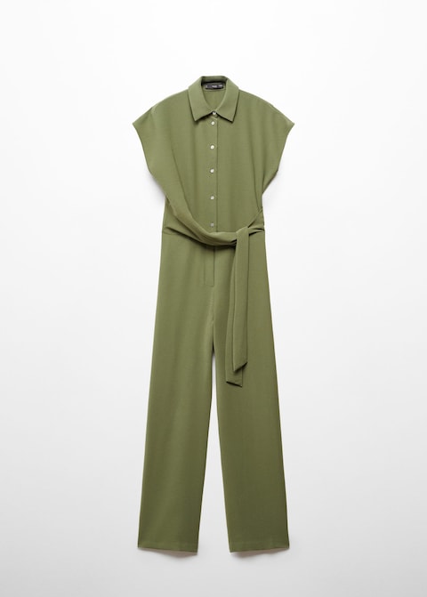 Bow long jumpsuit For Women