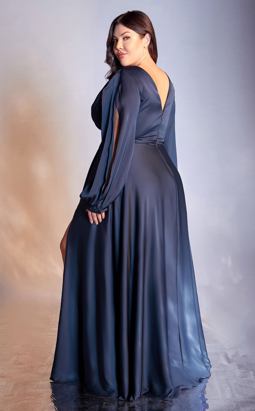 Beautiful full length Satin Cinderella Dress