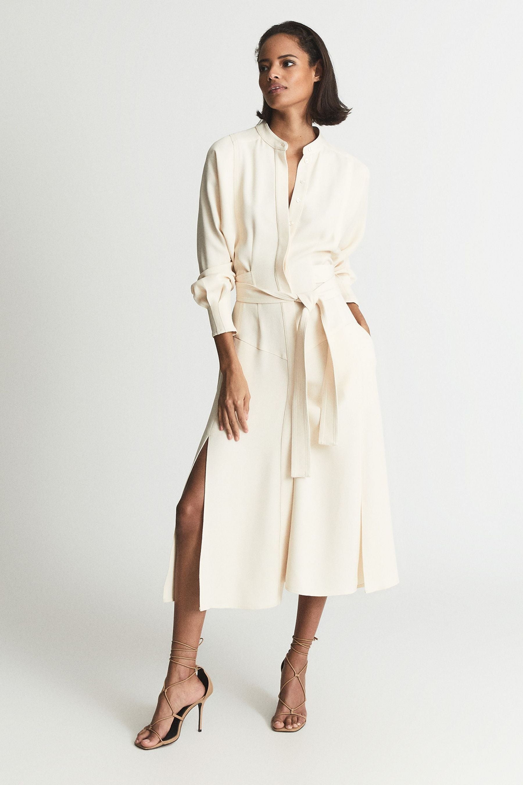 Darcy Belted Women's Midi Dress