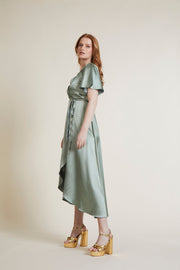 Florence Waterfall Women Midi Dress