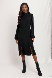 Long Sleeve Women's Midi Dress