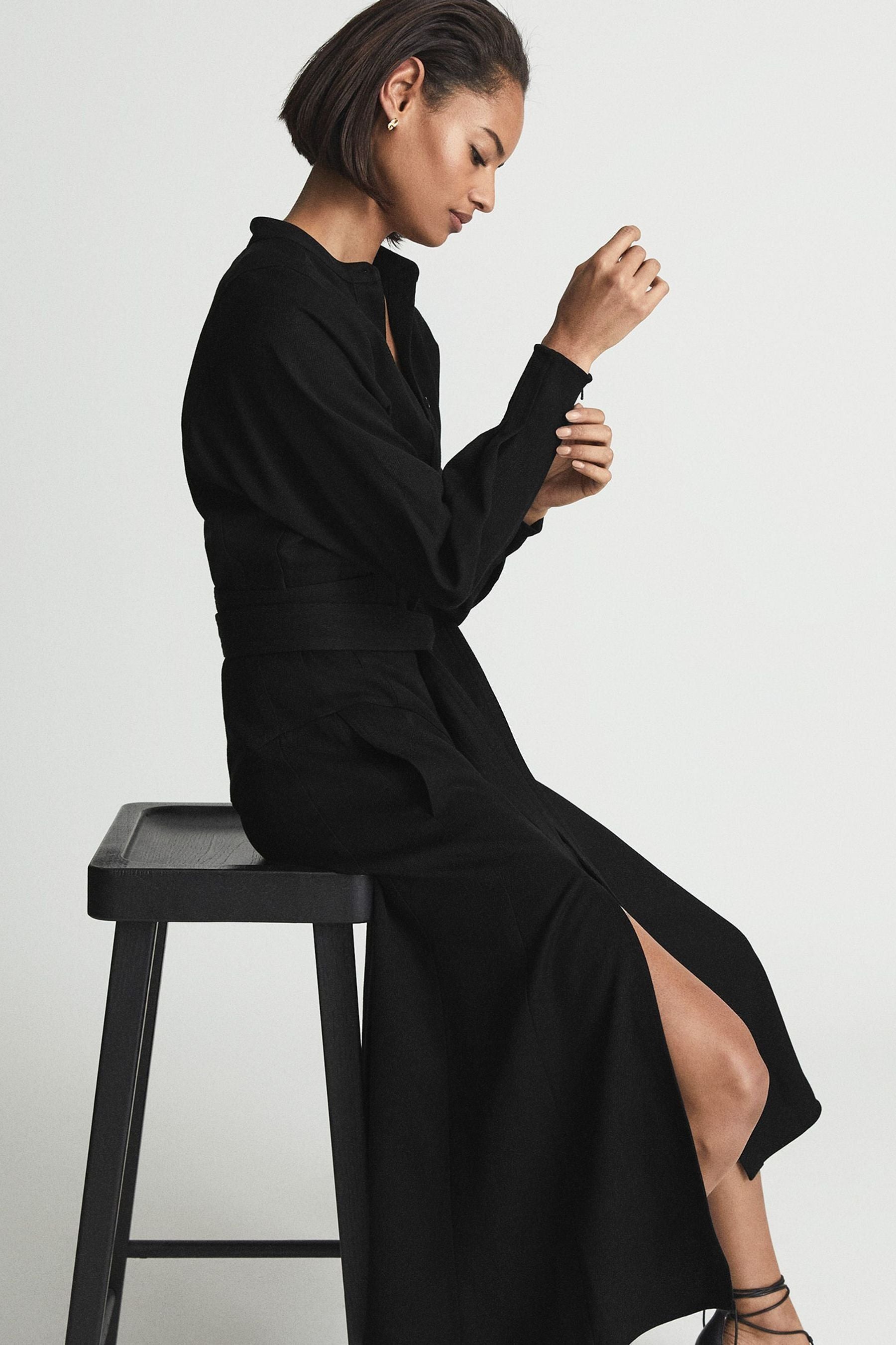 Darcy Belted Women's Midi Dress