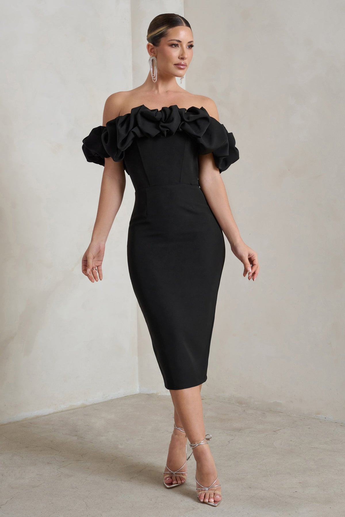 Structured Women Midi Dress