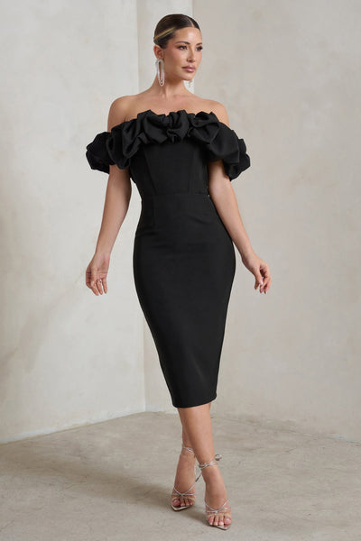 Structured Women Midi Dress