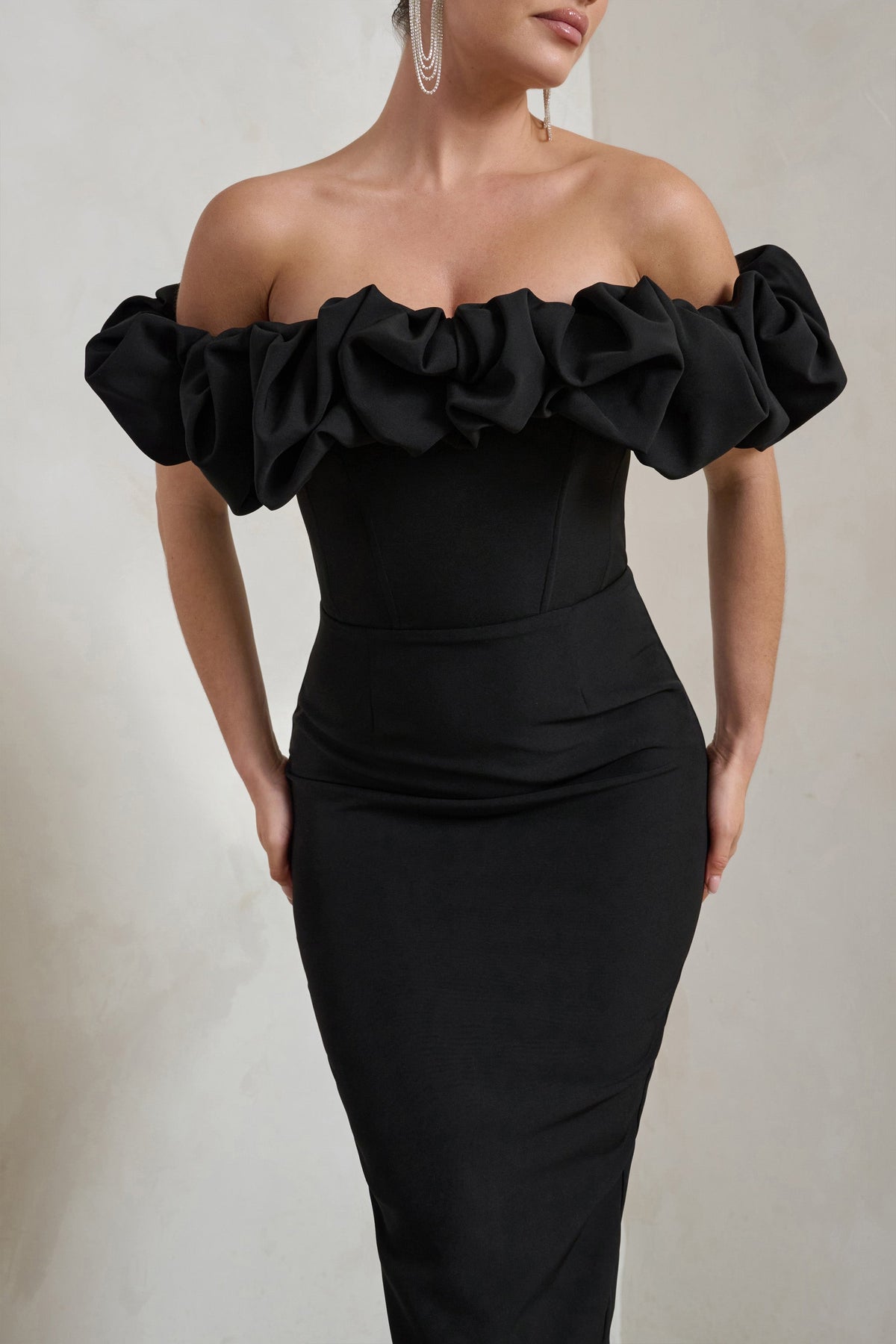 Structured Women Midi Dress