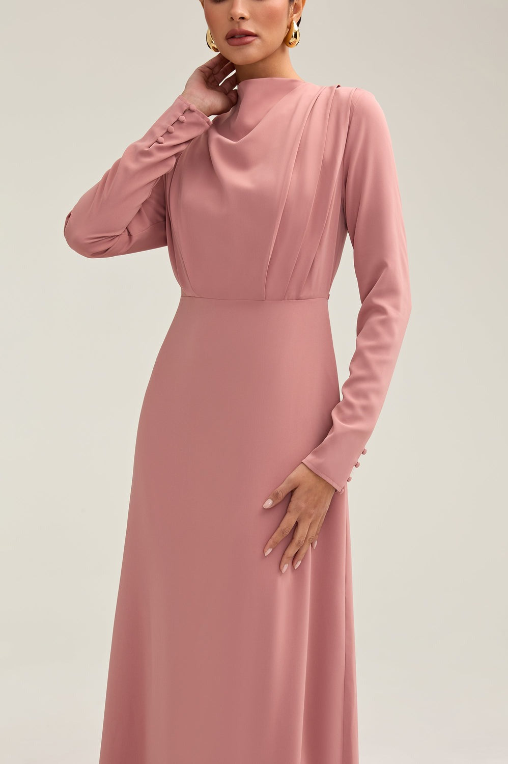 Modest / Muslim Sara's Chiffon Maxi Dress For Women