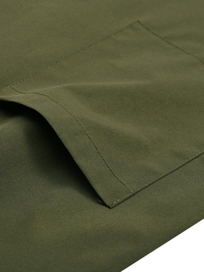 Solid Sleeveless Pocket Casual Dress For Women