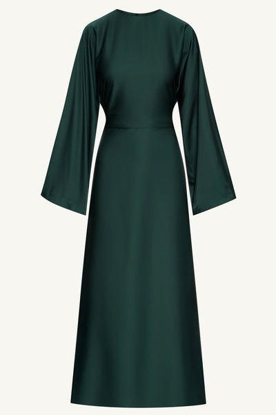 Moontime Modest/Muslim Satin Maxi Dresses For Women