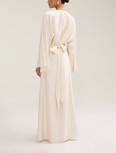 Moontime Modest/Muslim Satin Maxi Dresses For Women