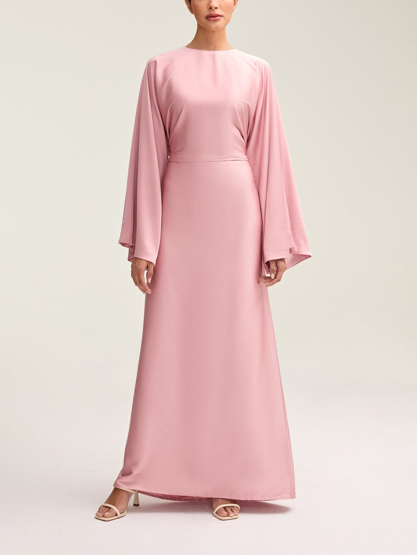 Moontime Modest/Muslim Satin Maxi Dresses For Women