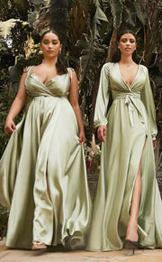 Beautiful full length Satin Cinderella Dress