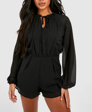 RUFFLE WOMEN'S ROMPER