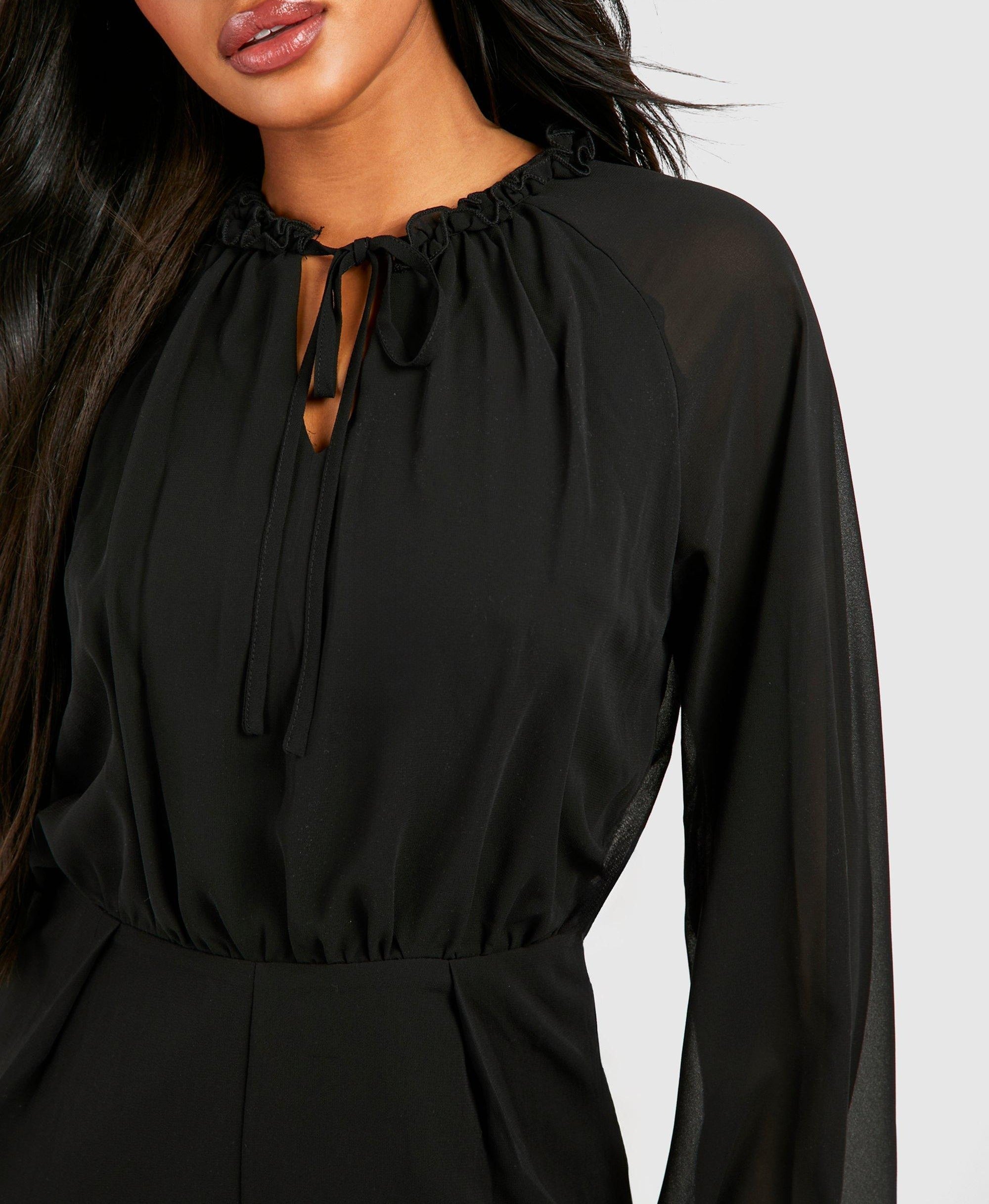 RUFFLE WOMEN'S ROMPER