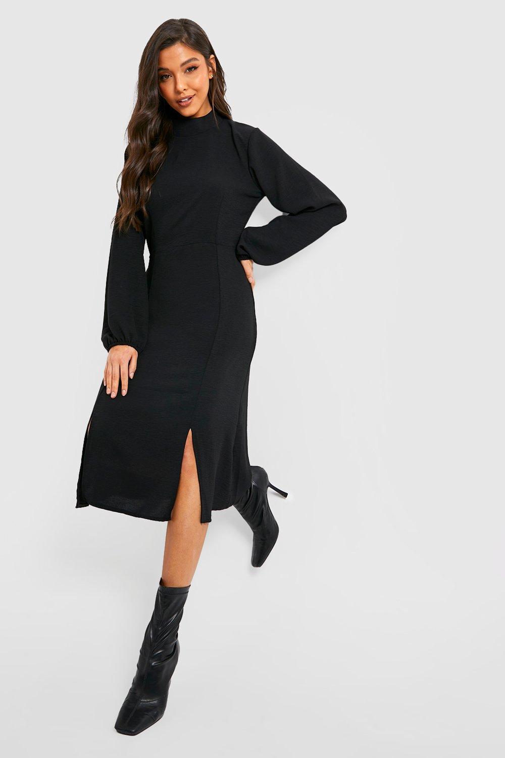 Long Sleeve Women's Midi Dress
