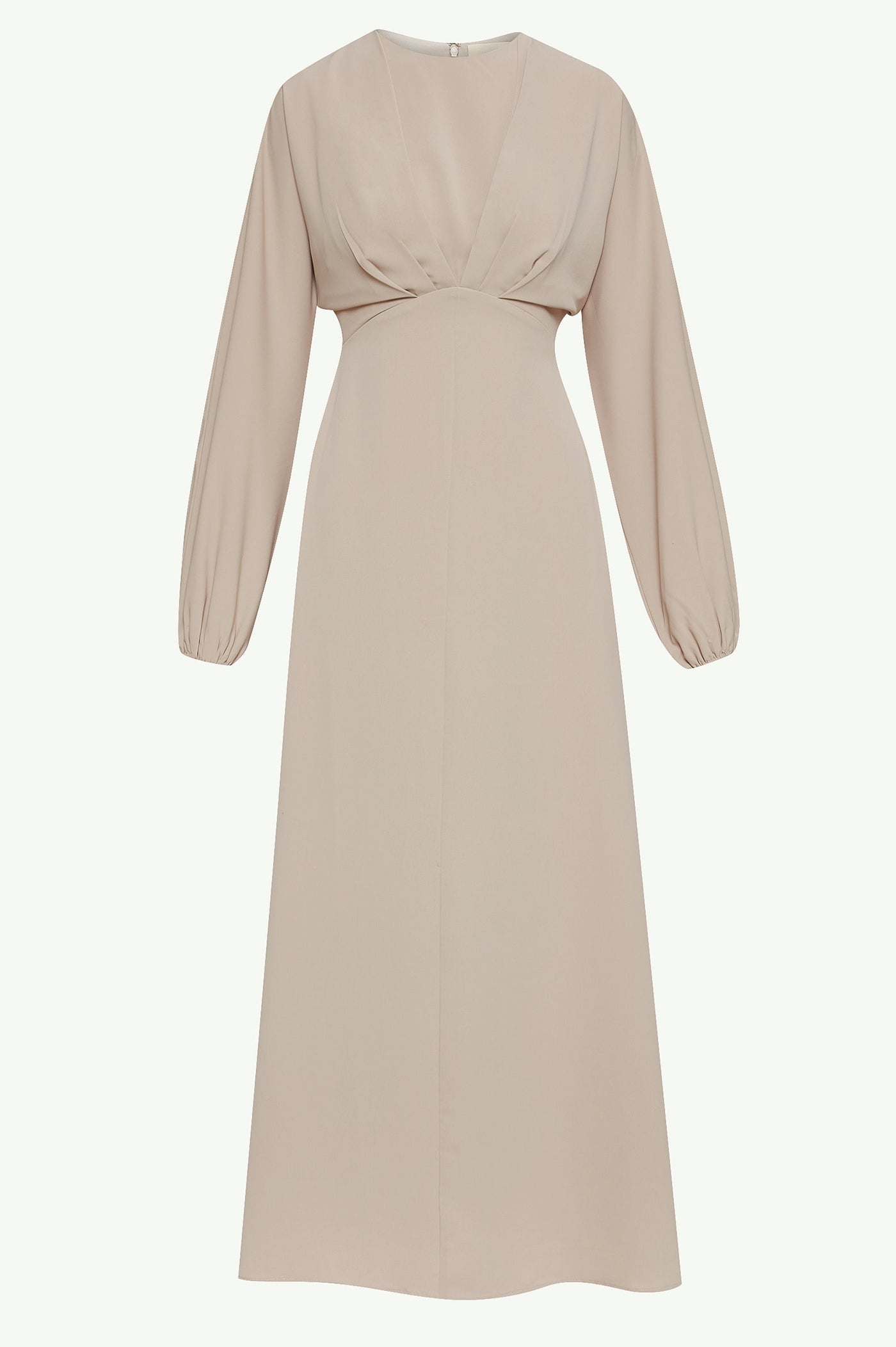 Modest / Muslim Chiffon Dolman Sleeves Maxi Dress For Women