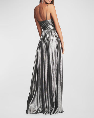 Doss Metallic Cocktail Dress