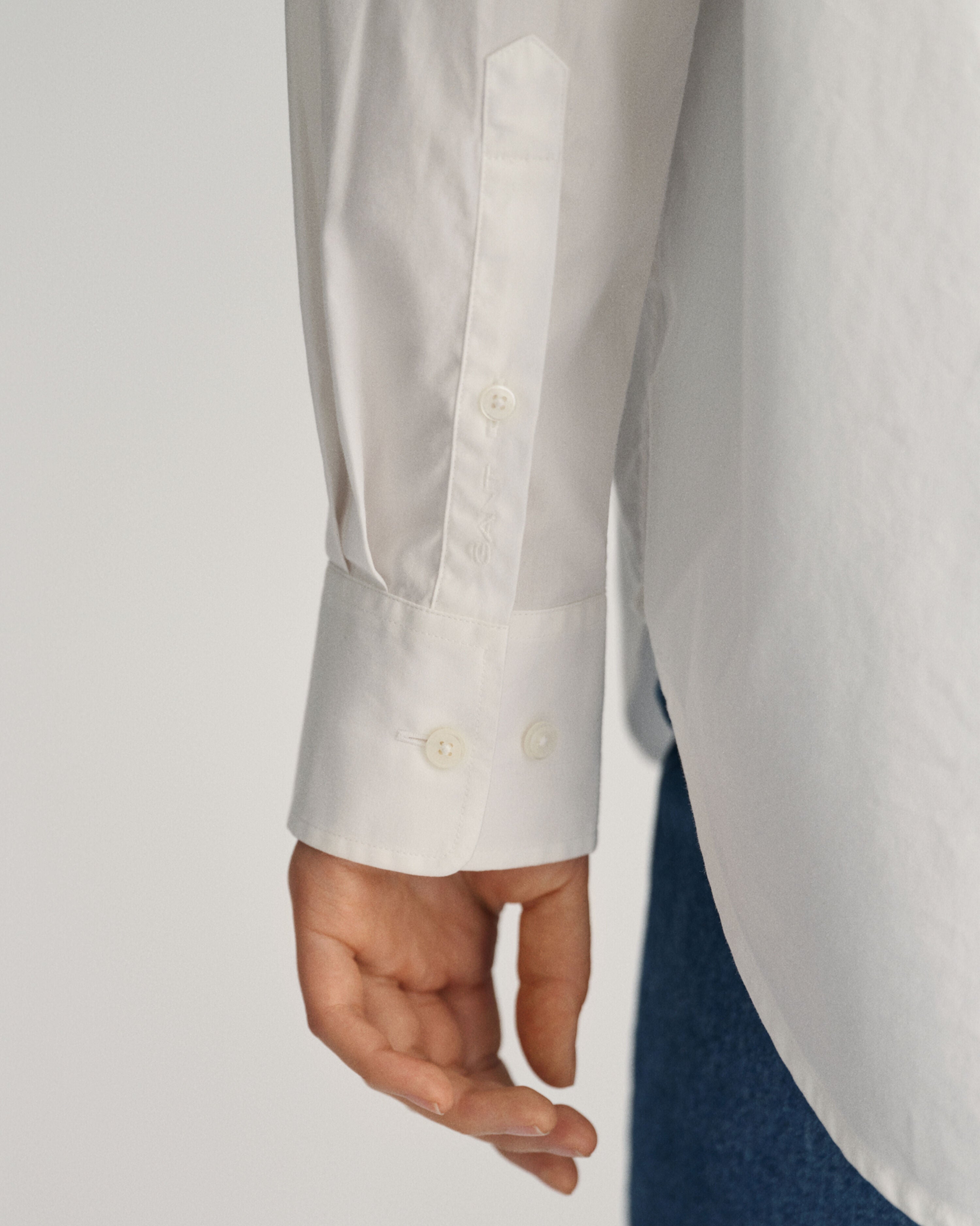Relaxed Fit Poplin Shirt For Women