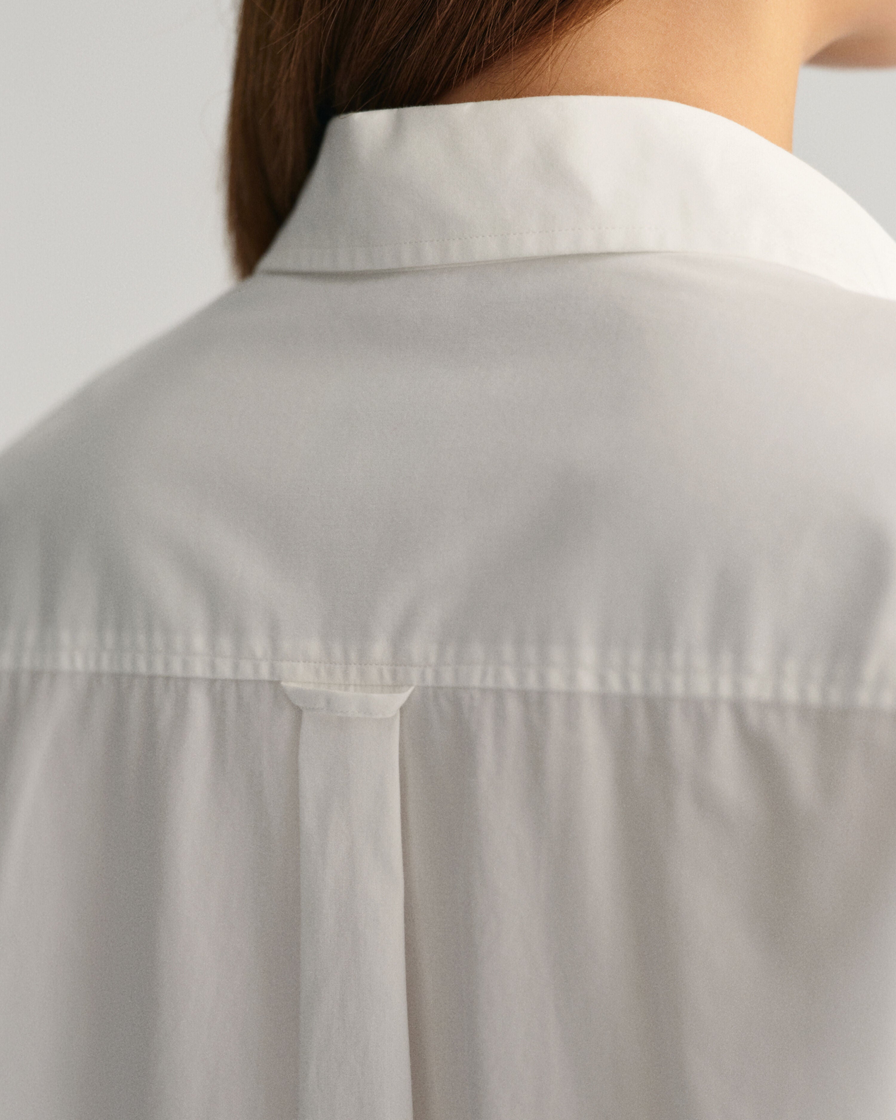 Relaxed Fit Poplin Shirt For Women